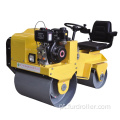 Compactador de solo com roda de rolamento de 700 kg Compactadores de rolos vibratórios de cilindro duplo FYL-850